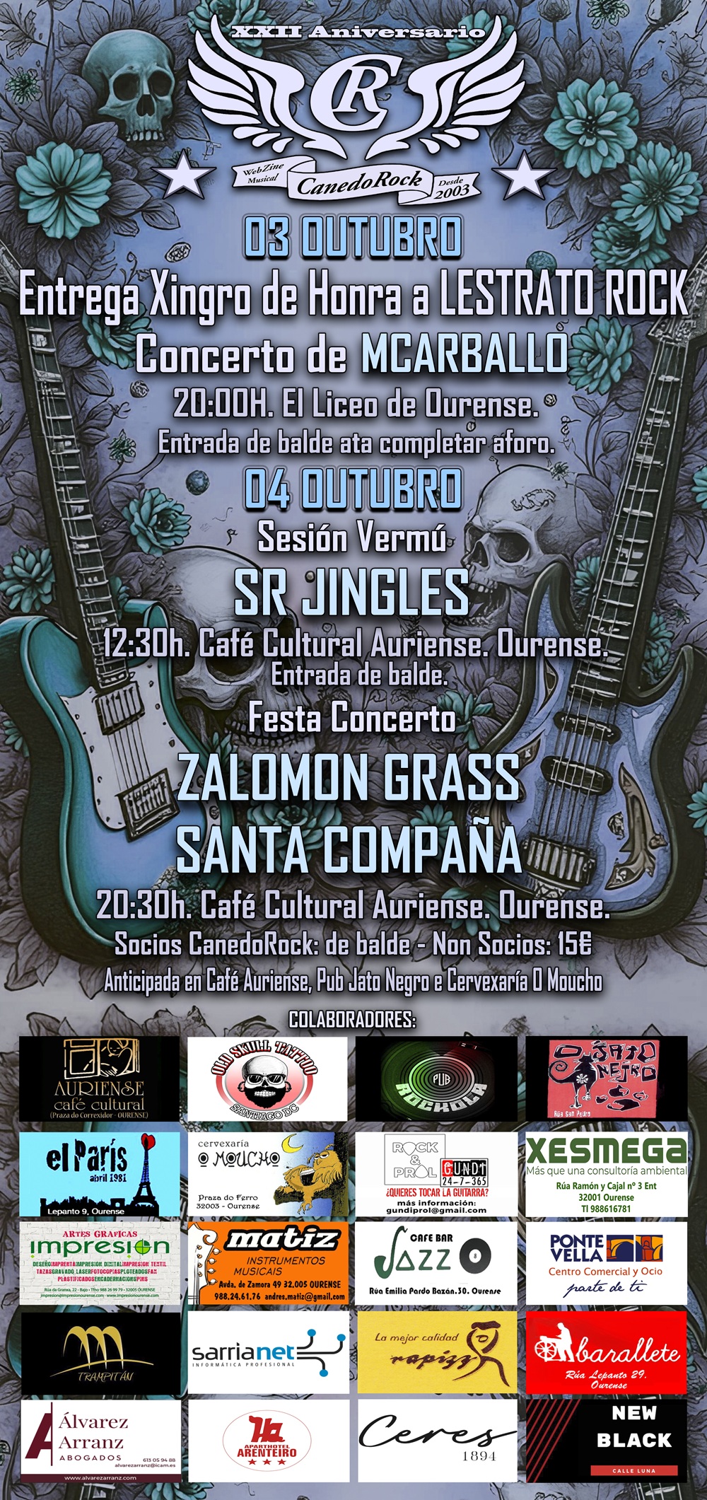 Fiesta CanedoRock XXII Aniversario